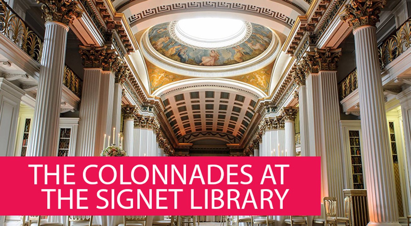 THE COLONNADES AT THE SIGNET LIBRARY - UNITED KINGDOM, EDINBURGH