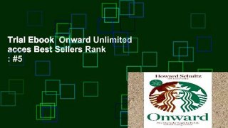 Trial Ebook  Onward Unlimited acces Best Sellers Rank : #5