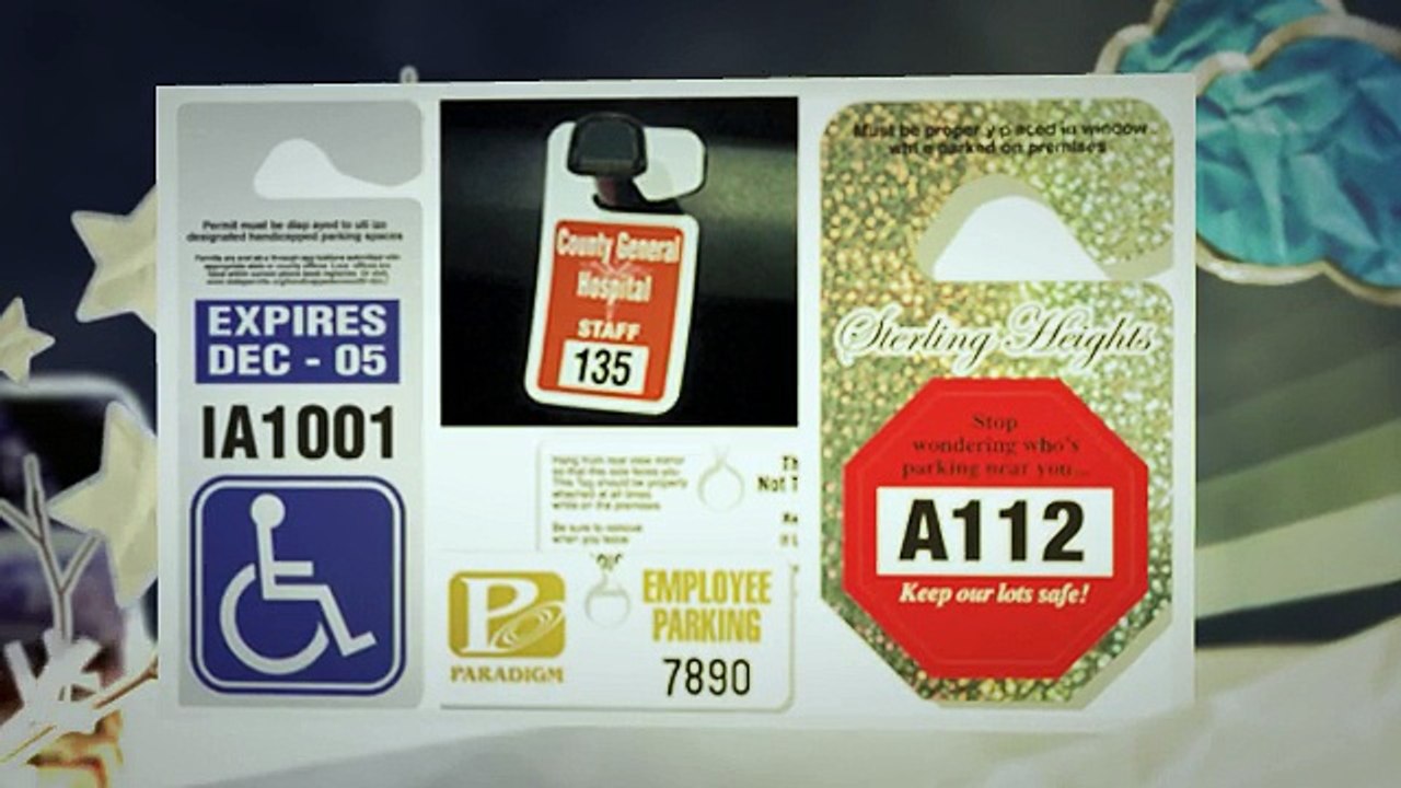Parking Permit Tags