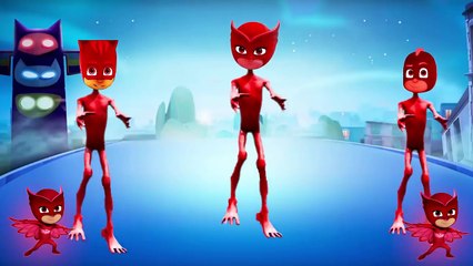 Learn Colors PJ Masks #68 Funny Dance Catboy Owlette Gekko Coloring - Edu Kids Song Nursery Rhymes