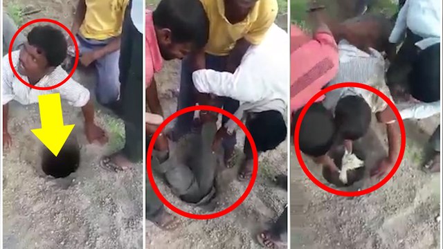 Goat Rescue Mission Viral Video | వైరల్ అవుతున్న 'గోట్ రెస్క్యూ మిషన్' వీడియో | Oneindia TElugu