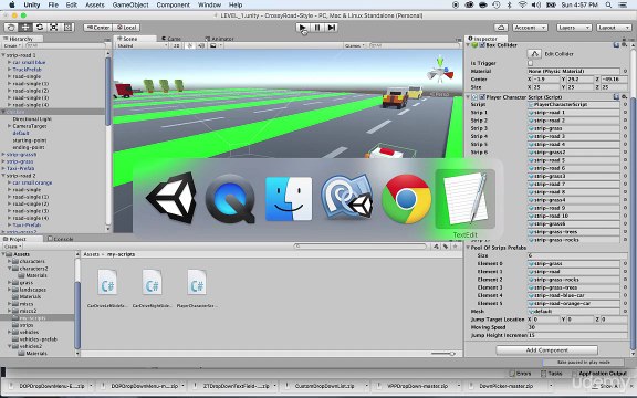 Part 24 Adding the swiping functionality to the main character