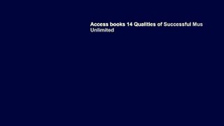 Access books 14 Qualities of Successful Mus Unlimited