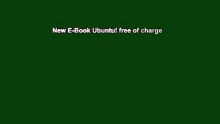 New E-Book Ubuntu! free of charge