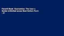 Favorit Book  Economics: The User s Guide Unlimited acces Best Sellers Rank : #1
