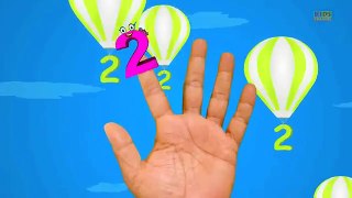 Numbers Finger Family Rhymes | Number Songs