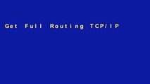 Get Full Routing TCP/IP, Volume 1: v. 1 (CCIE Professional Development Routing TCP/IP) P-DF Reading