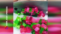 Oddly Satisfying Slime And Soap Cutting ASMR Video