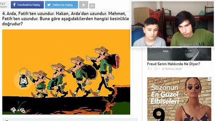 KARDEŞİMLE APTALLIK TESTİ (Kardeşim Aptal Çıktı)