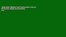 Best seller  Medical And Psychosocial Aspects Of Chronic Illness And Disability  Full