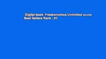 Digital book  Freakonomics Unlimited acces Best Sellers Rank : #3