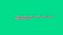 Reading Sales Lead Tracker: Sales Tracker Book Full access