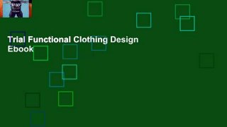 Trial Functional Clothing Design Ebook