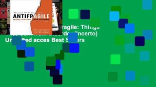 Popular Book  Antifragile: Things That Gain from Disorder (Incerto) Unlimited acces Best Sellers