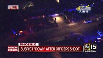Suspect down after officer-involved shooting in Phoenix