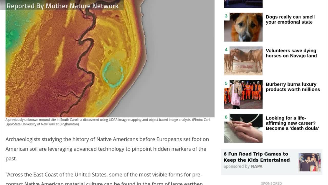 Advanced Technology Uncovers Hidden Markers From The Ancient Past