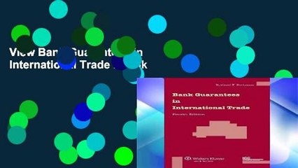 View Bank Guarantees in International Trade Ebook