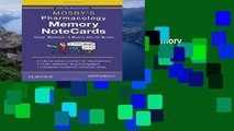 Popular  Mosby s Pharmacology Memory NoteCards: Visual, Mnemonic, and Memory Aids for Nurses, 5e