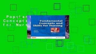 Popular  Fundamental Concepts and Skills for Nursing, 4e  Full