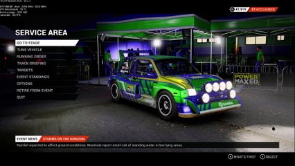 DiRT 4 Fly Cam Bosque Xerta International Group B Trophy Tarragona Spain Ev4 St3