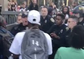 Police and Protesters Clash During Rally for Woman Slain on Oakland Train