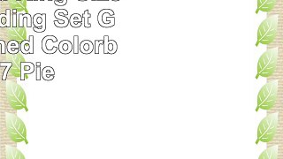 Madison Park Attingham KingCal King Size Quilt Bedding Set  Grey Patterned Colorblock