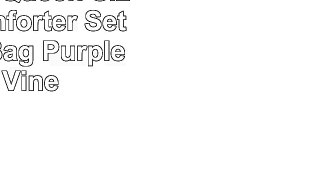 Madison Park Essentials Lafael Queen Size Bed Comforter Set Bed In A Bag  Purple Grey