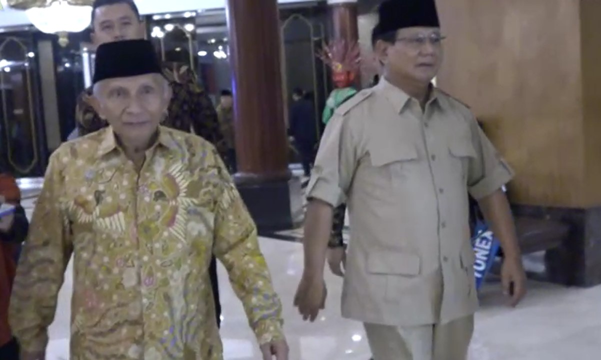 Bersama Amien Rais, Prabowo Hadiri Pertemuan PA 212