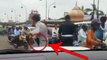 Jackie Shroff gets off his car and CLEARS traffic in Lucknow ; Watch Video | FilmiBeat
