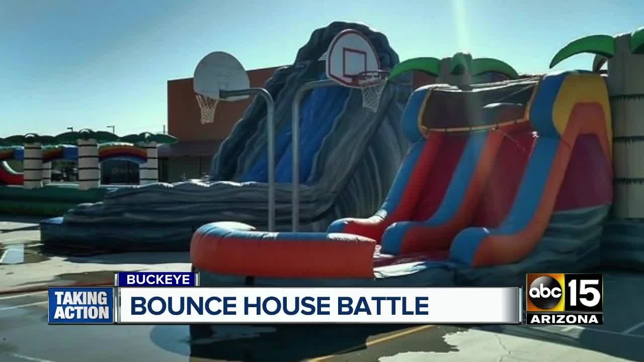 Dispute brewing between Valley party rental companies