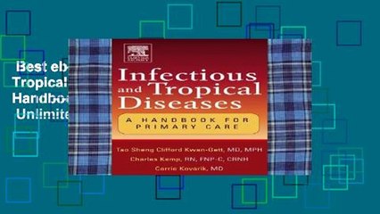 Best ebook  Infectious and Tropical Diseases: A Handbook for Primary Care  Unlimited