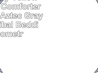 8 Piece Grey Yellow Southwest Comforter Queen Set Aztec Gray