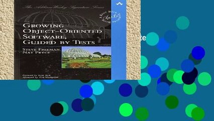 New E-Book Growing Object-Oriented Software, Guided by Tests (Beck Signature) For Kindle