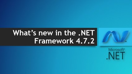 What is new in the NET Framework