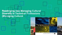 Readinging new Managing Cultural Diversity in Technical Professions (Managing Cultural
