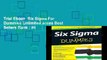 Trial Ebook  Six Sigma For Dummies Unlimited acces Best Sellers Rank : #4