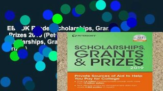 EBOOK Reader Scholarships, Grants   Prizes 2019 (Peterson s Scholarships, Grants   Prizes)