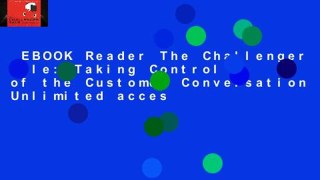 EBOOK Reader The Challenger Sale: Taking Control of the Customer Conversation Unlimited acces
