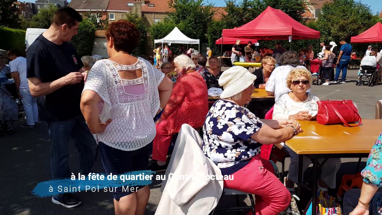 A la fête de quartier au Centre Cocteau à Saint Pol sur Mer