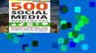 Digital book  500 Social Media Marketing Tips: Essential Advice, Hints and Strategy for Business: