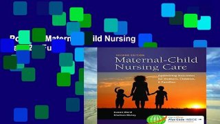 Popular  Maternal-Child Nursing Care 2e  Full
