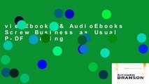 viewEbooks & AudioEbooks Screw Business as Usual P-DF Reading