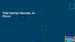 Trial Ob/Gyn Secrets, 4e Ebook