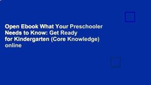 Open Ebook What Your Preschooler Needs to Know: Get Ready for Kindergarten (Core Knowledge) online