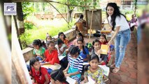 Actress Nikita Rawal celebrated her birthday with Street kids of Prayas Foundation | Filmy Sansaar