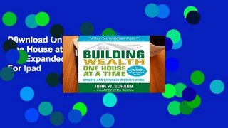 D0wnload Online Building Wealth One House at a Time, Updated and Expanded, Second Edition For Ipad