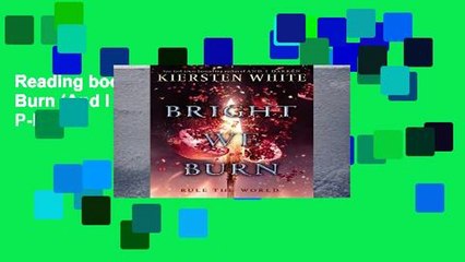 Reading books Bright We Burn (And I Darken) D0nwload P-DF