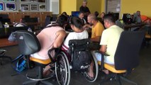 Bedensel engelli Sena'nın 'uçma' hayali gerçekleşti - MUĞLA