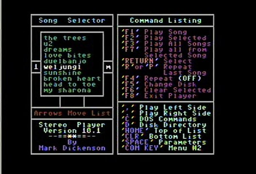 Guns and Roses Welcome to the Jungle Commodore 64 Stereo Sid Player Keyboard