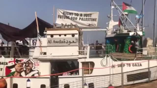 5'inci Özgürlük Filosu Gazze'ye Doğru Yelken Açtı